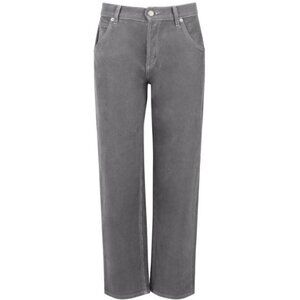 Daily Blue NEW Grey Corduroy Boost Straight Leg Jean Women's Size 27 Button Fly